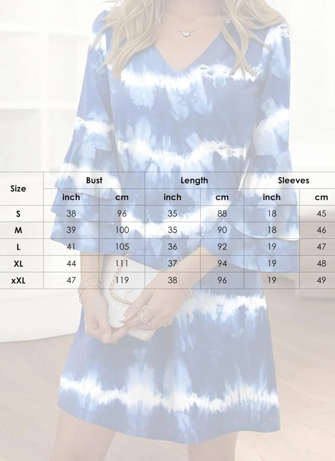 Women's 2025 Spring V Neck 3/4 Sleeved Ruffled Printed Flowy A Line Mini Beach Vacation Party Dress