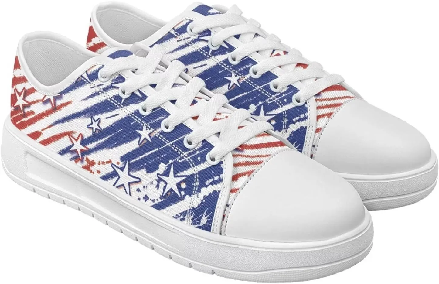 Womens Canvas Sneakers Lightweight Lace Up Fashion Comfortable Canvas Shoes Low Top Slip On Casual Tennis Walking Footwear