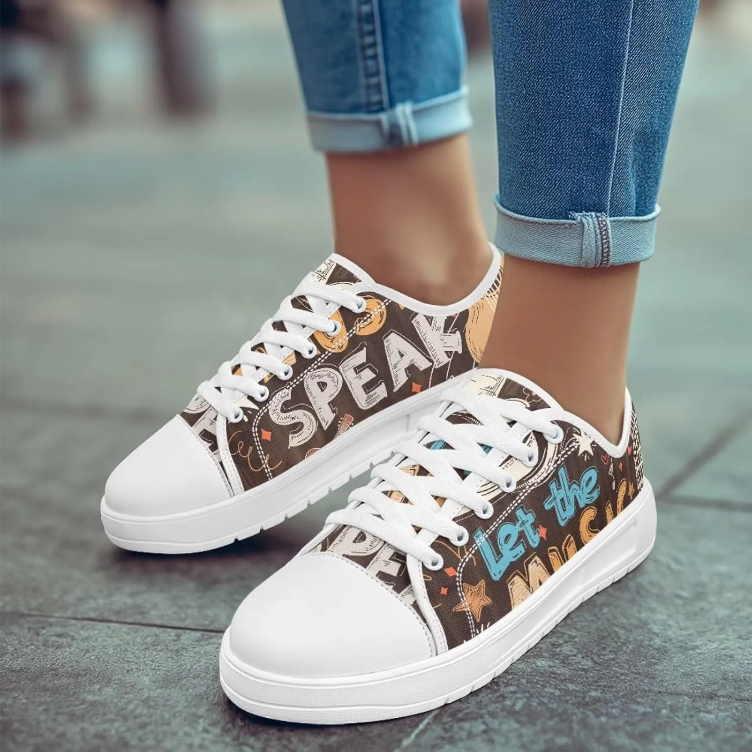 Women's Fashion Sneakers Comfort Wear Outdoor Shoes for Women Breathable Sports Casual Walking Jogging Shoes