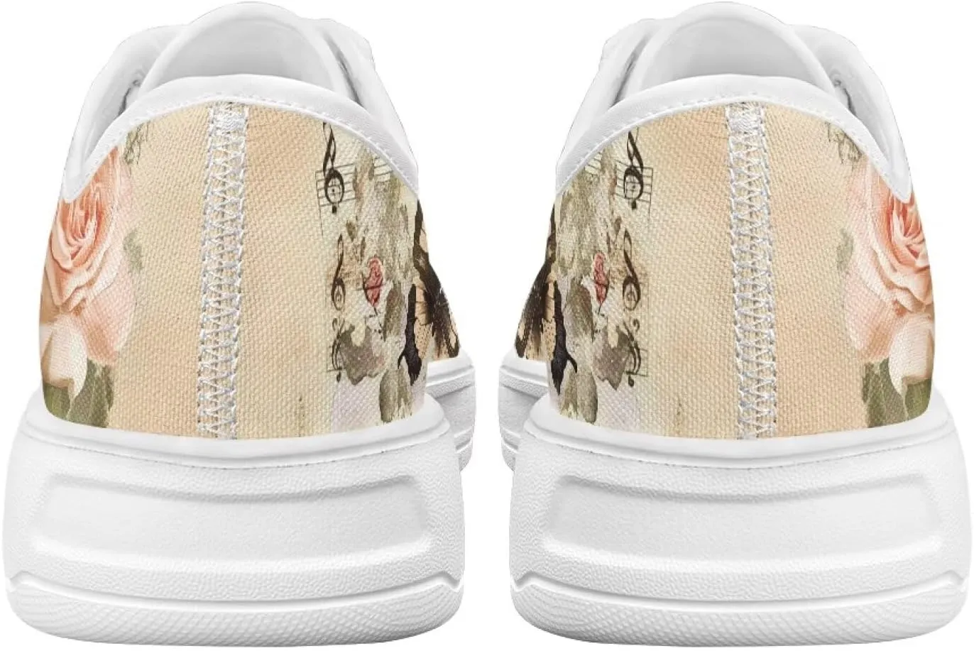 Women's Lace Up Low Top Canvas Shoes Fashion Casual Round Toe Sneakers Hands Free No Laces Barefoot Shoes US5.5-13.5