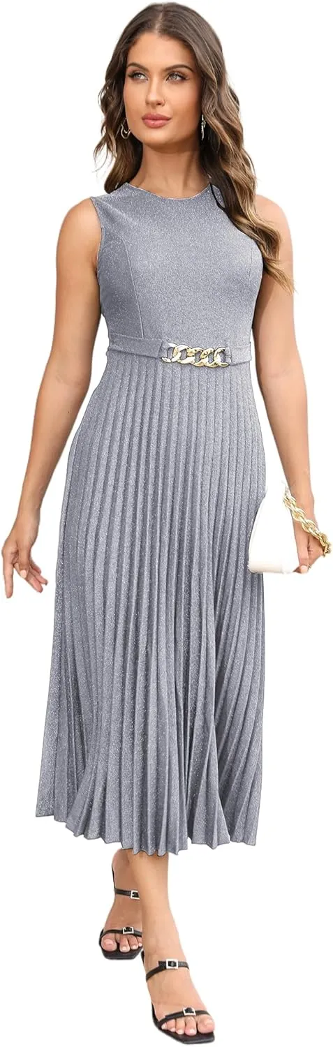 Women's Summer Floral Spaghetti Strap Long Maxi Dresses Low-Cut Bohemian Beach Sundress