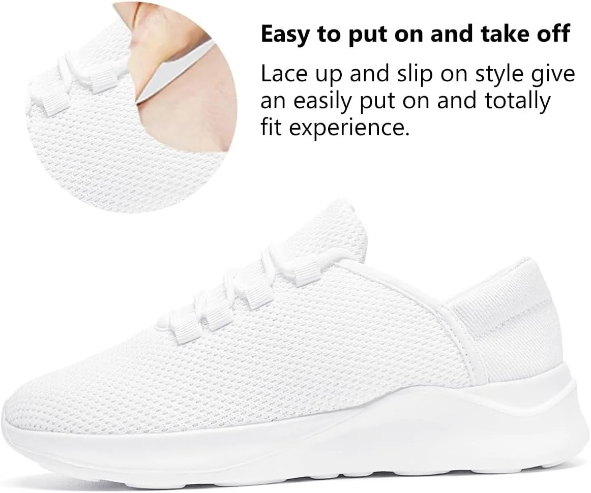 WYGRQBN Women's Walking Shoes Lightweight Tennis Fashion Sneakers Sports Workout Gym Shoes for Running