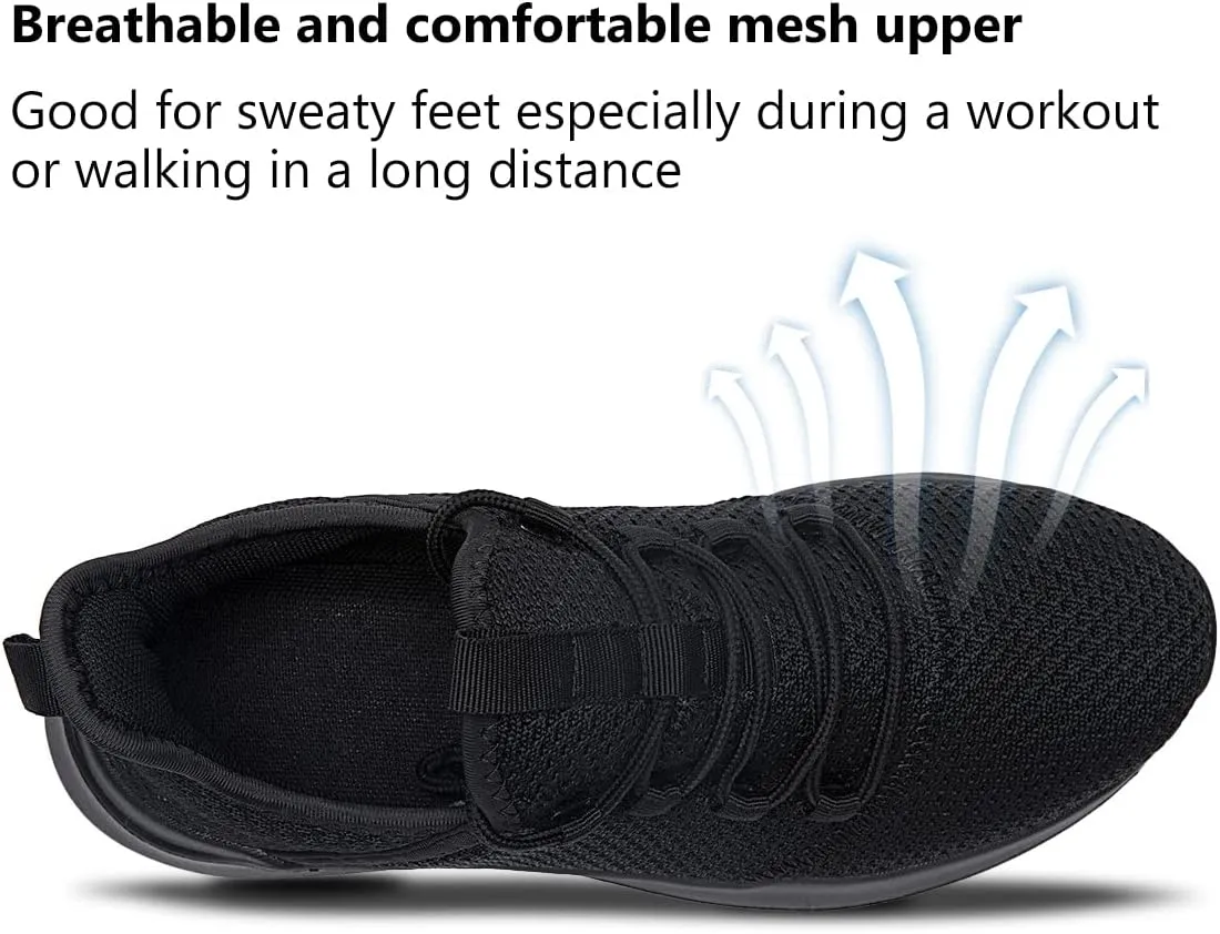 WYGRQBN Women's Walking Shoes Lightweight Tennis Fashion Sneakers Sports Workout Gym Shoes for Running