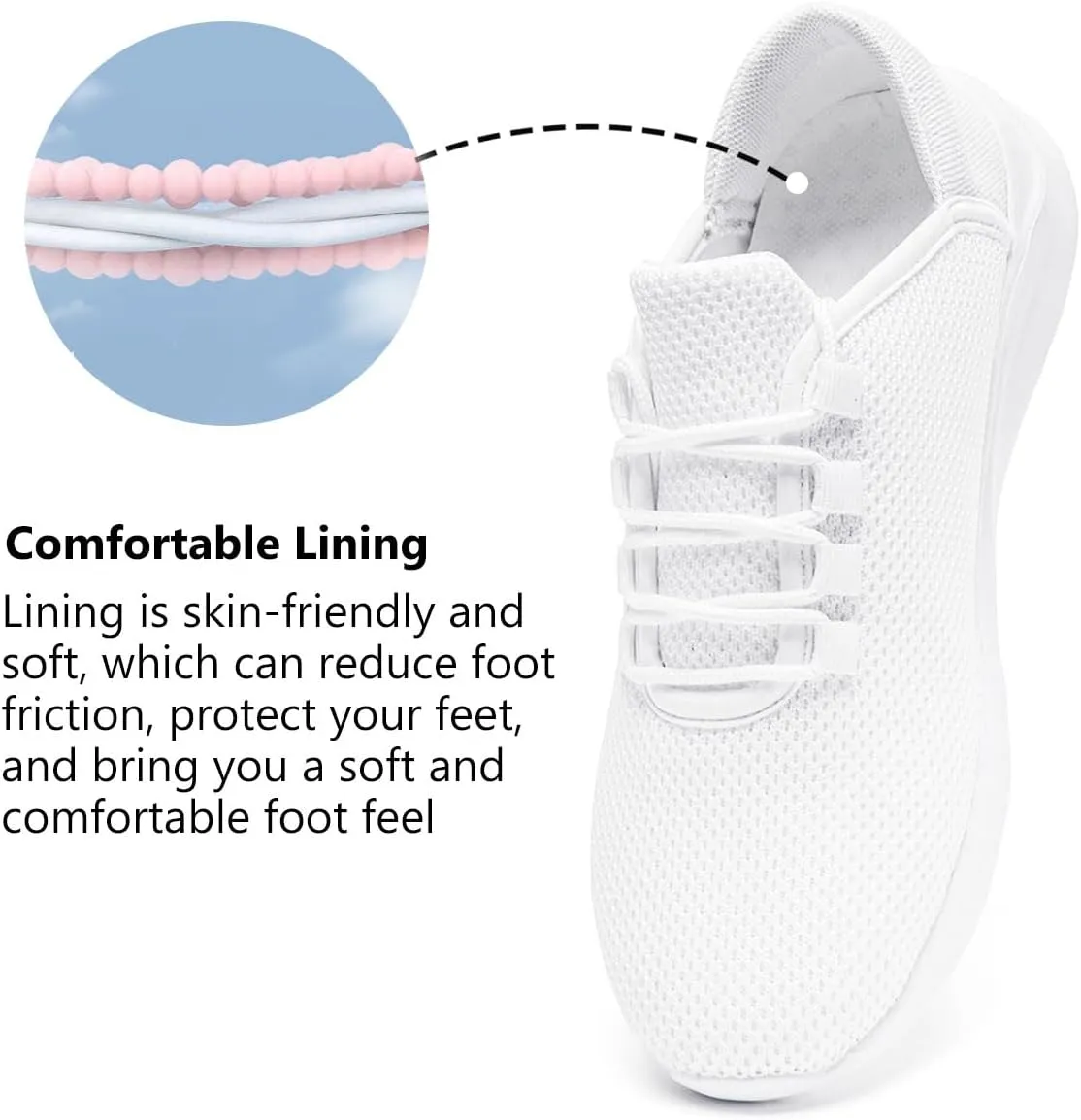 WYGRQBN Women's Walking Shoes Lightweight Tennis Fashion Sneakers Sports Workout Gym Shoes for Running
