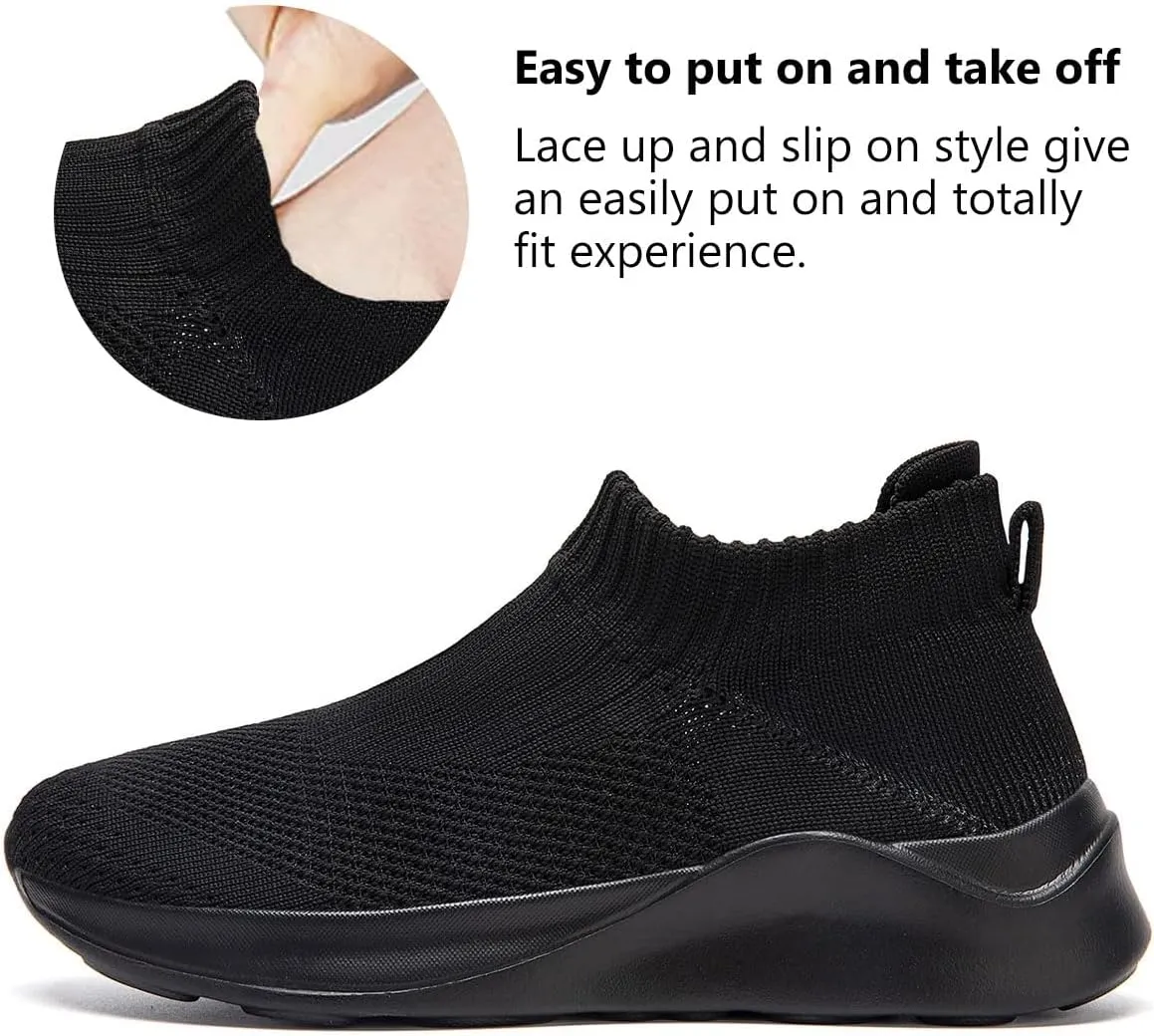 WYGRQBN Women's Walking Shoes Lightweight Tennis Fashion Sneakers Sports Workout Gym Shoes for Running