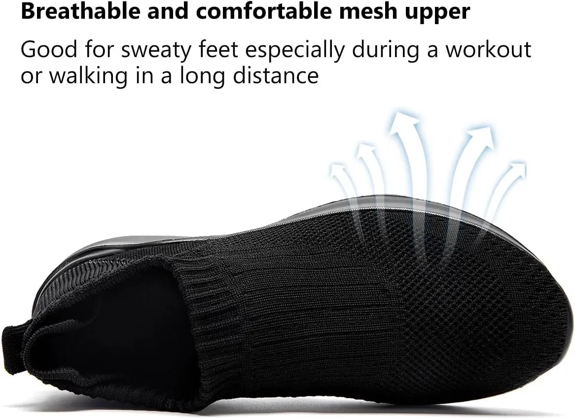 WYGRQBN Women's Walking Shoes Lightweight Tennis Fashion Sneakers Sports Workout Gym Shoes for Running