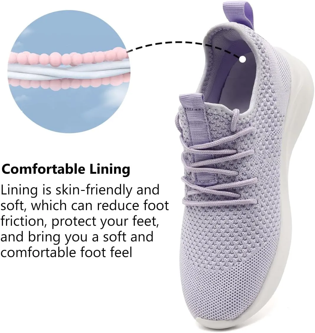 WYGRQBN Women's Walking Shoes Lightweight Tennis Fashion Sneakers Sports Workout Gym Shoes for Running