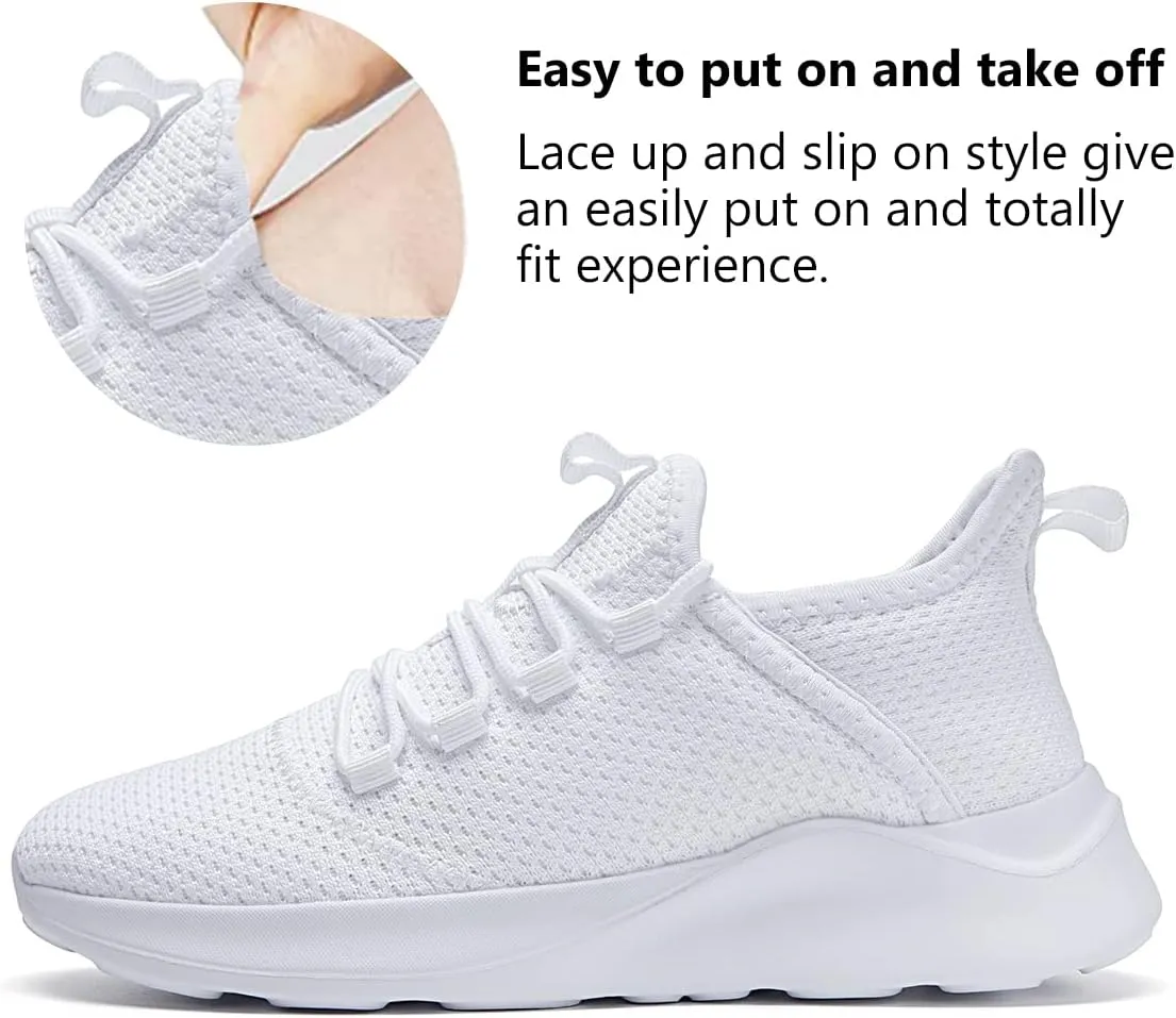 WYGRQBN Women's Walking Shoes Lightweight Tennis Fashion Sneakers Sports Workout Gym Shoes for Running