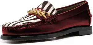 YDN Women Casual Slip On Loafers Flats Round Closed Toe Suede Animal-Print Patchwork Leather Hidden Low Heel Slide Dress Pump Ladies Girls Comfort Walking Driver Shoes