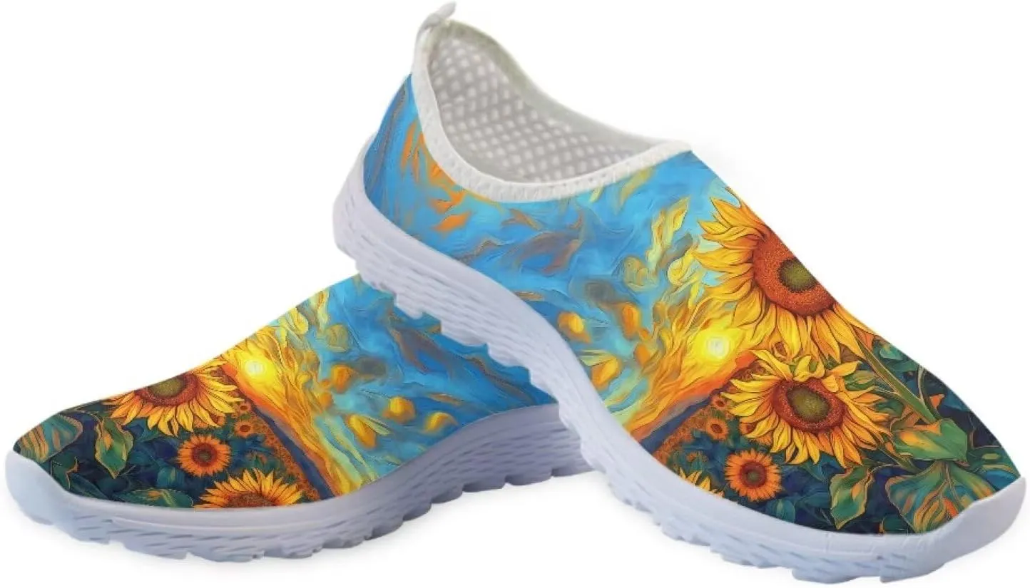 Ystardream Women Road Running Shoes Trainers Low-top Lace Up Lightweight