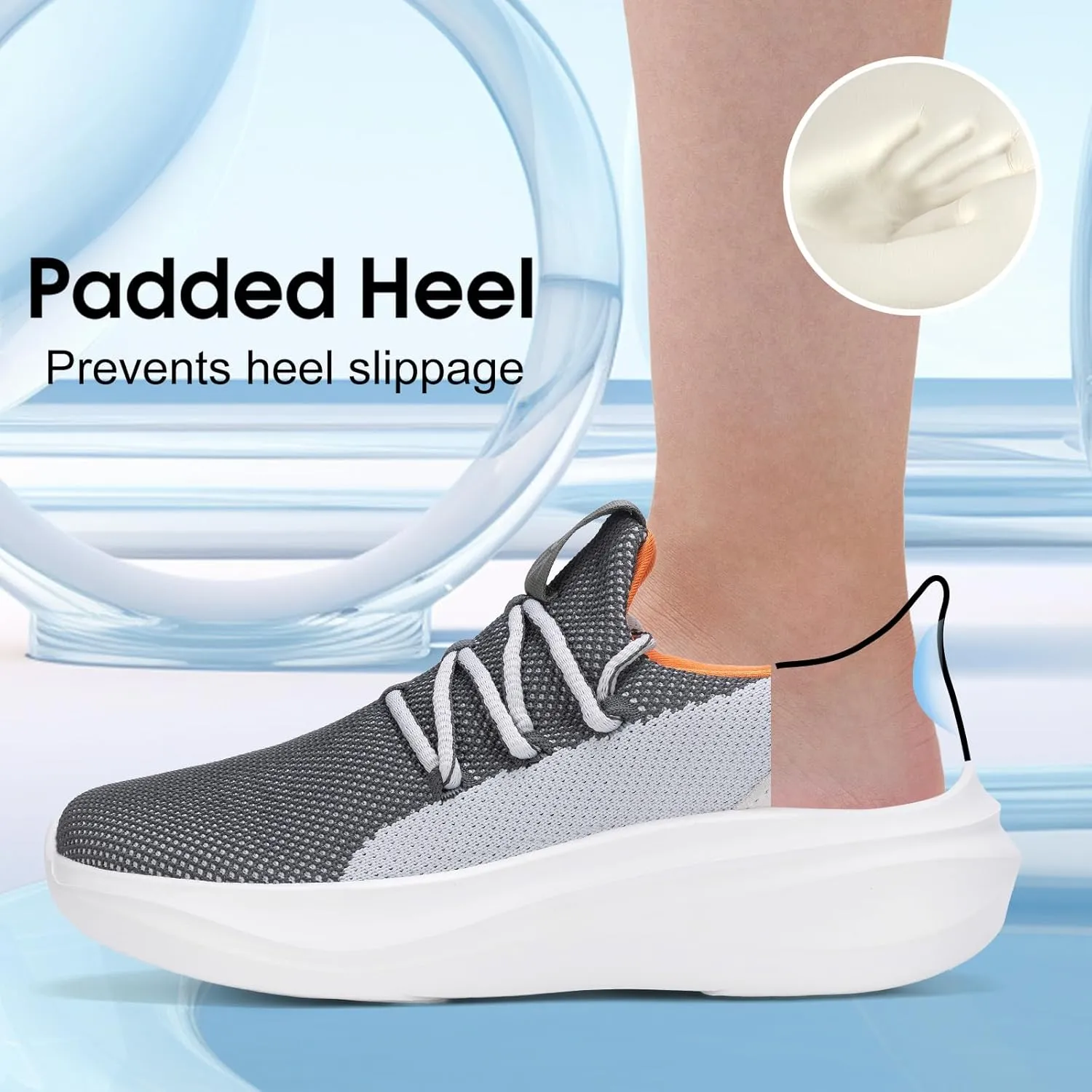 ZOVE Wide Toe Box Shoes Women Tennis Sneakers Arch Support Extra Wide Width Running Shoes for Women Walking Athletic